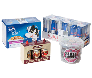 variety and multipacks co-packing services